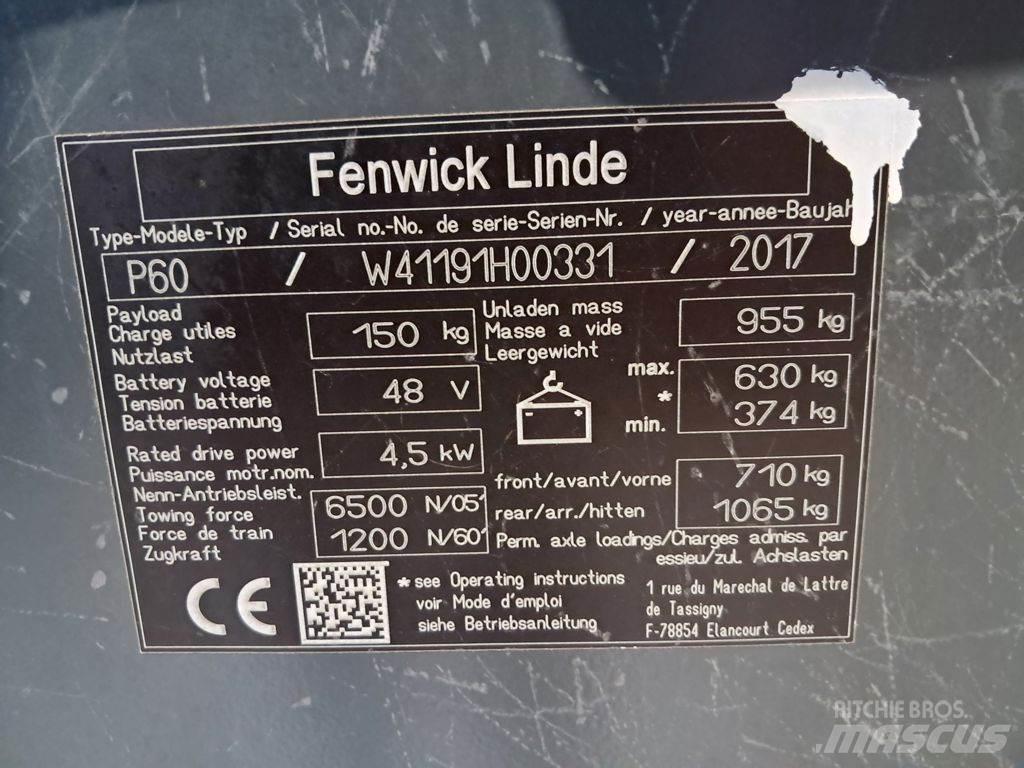 Linde P60 Cavalos Mecânicos