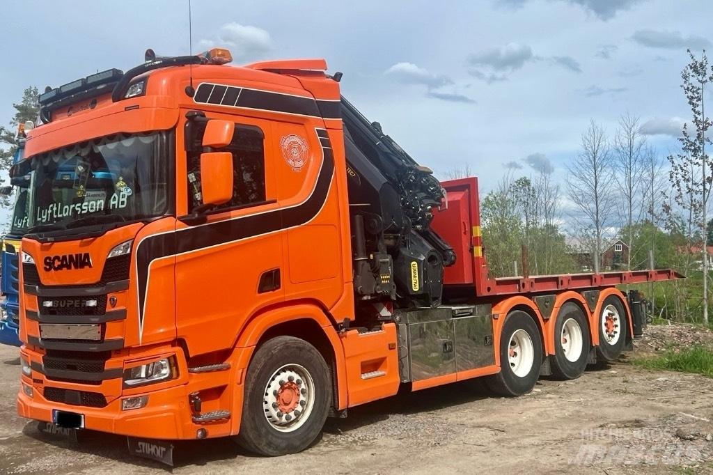 Scania R 500 Camiões grua