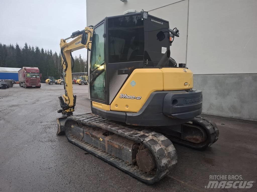 Yanmar SV 100-2A Escavadoras Midi 7t - 12t