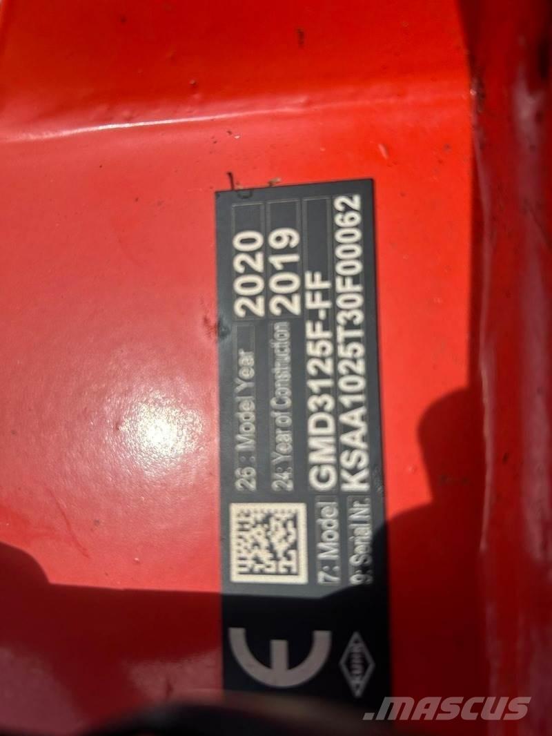 Kuhn 3125F-FF Gadanheiras-Condicionadoras