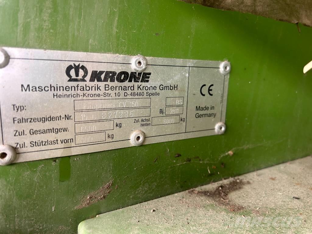 Krone CV150XC Enfardadeira de rolos