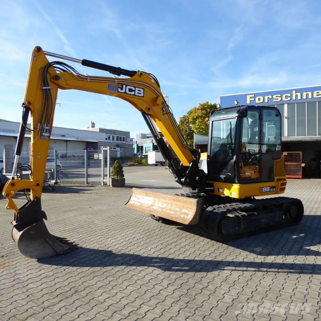 JCB 86C-2 Mono Escavadoras Midi 7t - 12t
