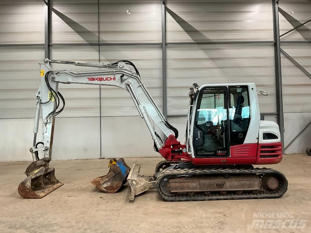 Takeuchi TB 290 Escavadoras Midi 7t - 12t