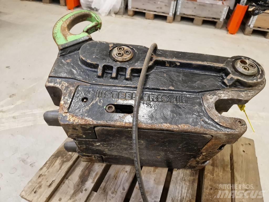 Steelwrist s60 fæste Lanças e braços dippers