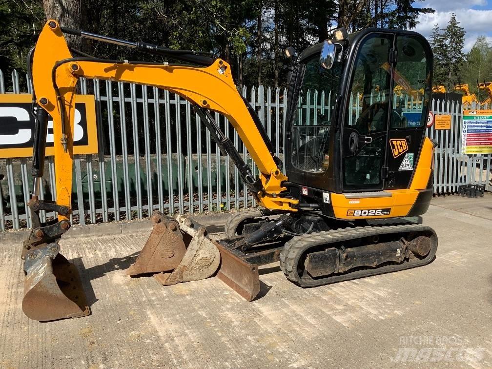 JCB 8026 CTS Miniescavadeiras