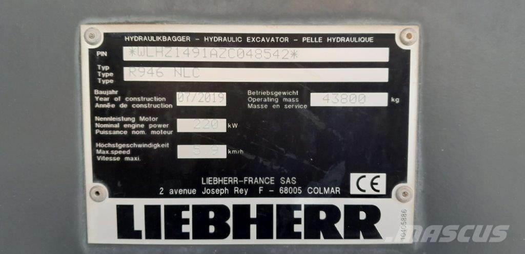 Liebherr R946 Escavadeiras de esteiras