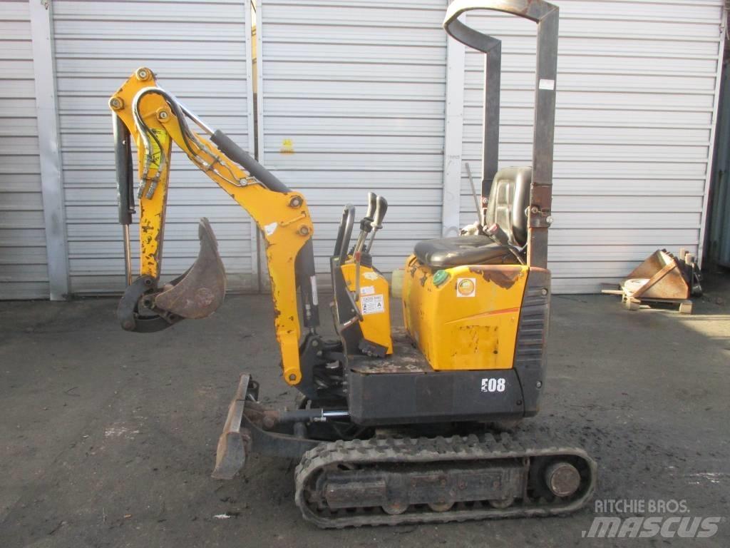 Bobcat E 08 Miniescavadeiras