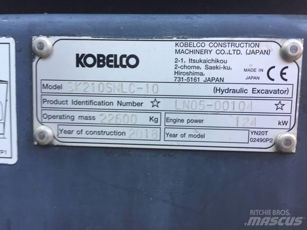 Kobelco SK210NLC Escavadeiras de esteiras