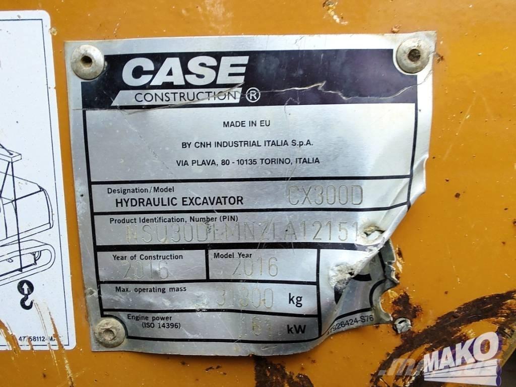 CASE CX 300 D Escavadeiras de esteiras