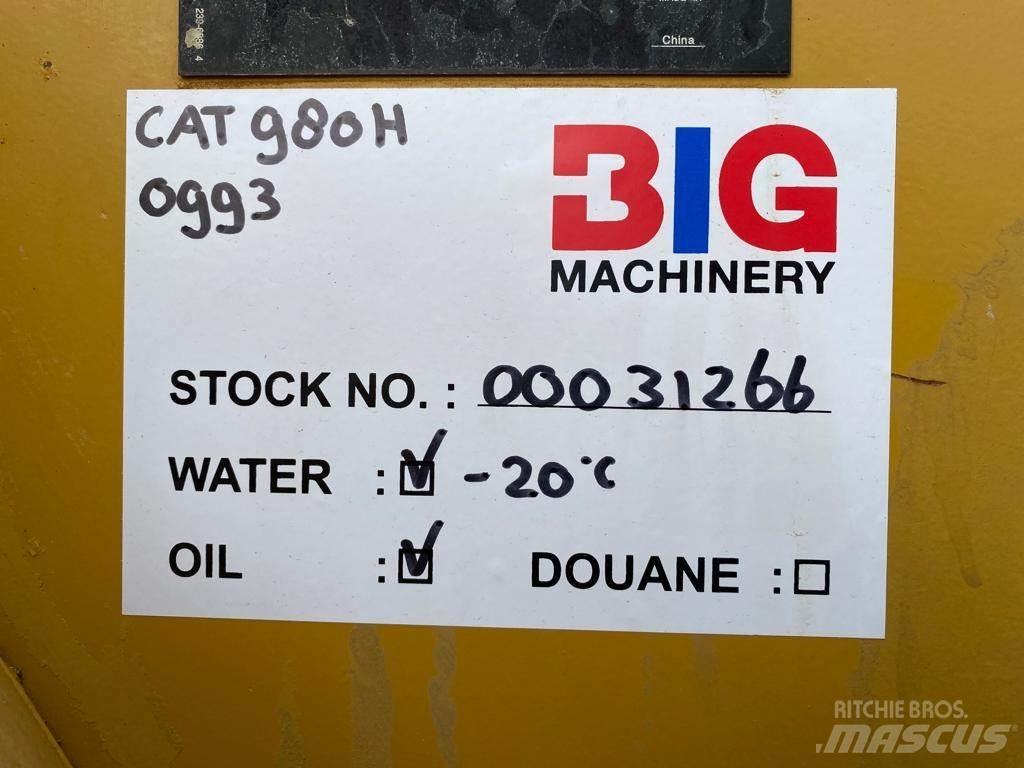 CAT 980H Carregadeiras de rodas