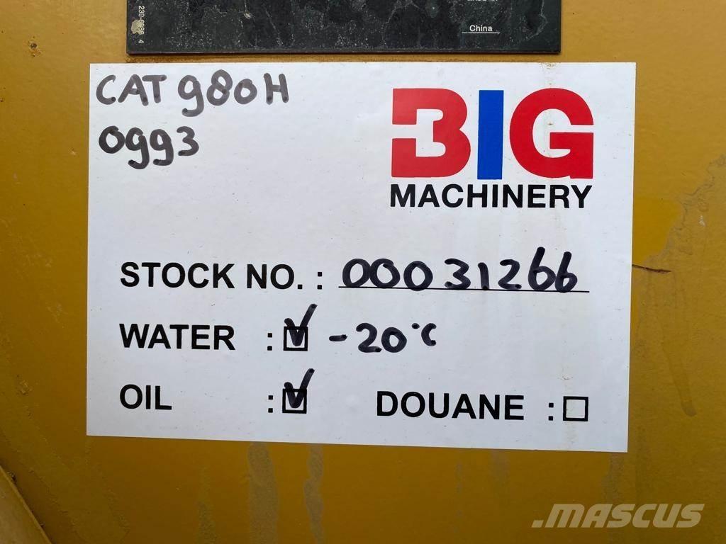 CAT 980H Carregadeiras de rodas