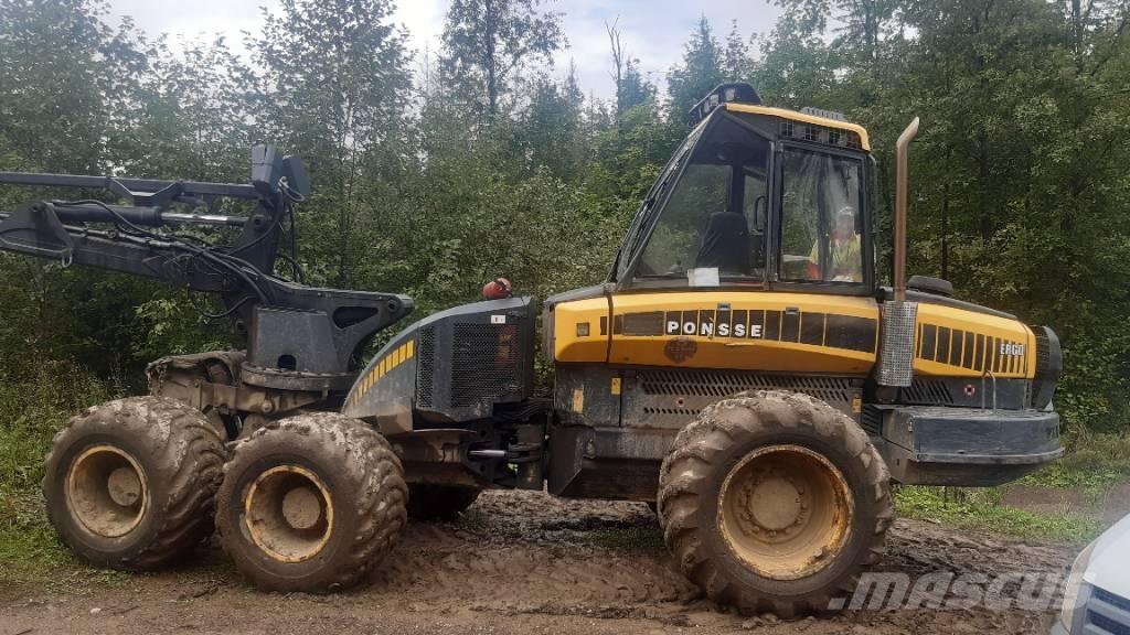 Ponsse Ergo 6W Processadores florestais