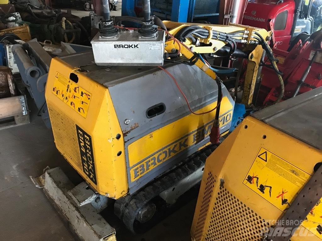 Brokk BM110E Miniescavadeiras
