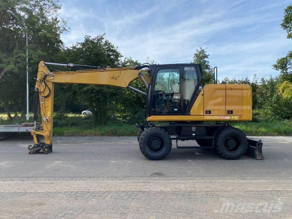 CAT 314 Next gen Escavadoras de rodas