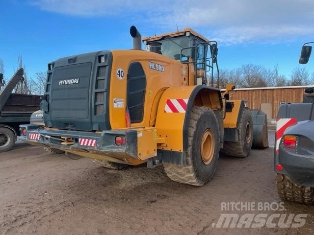 Hyundai HL 980 Carregadeiras de rodas