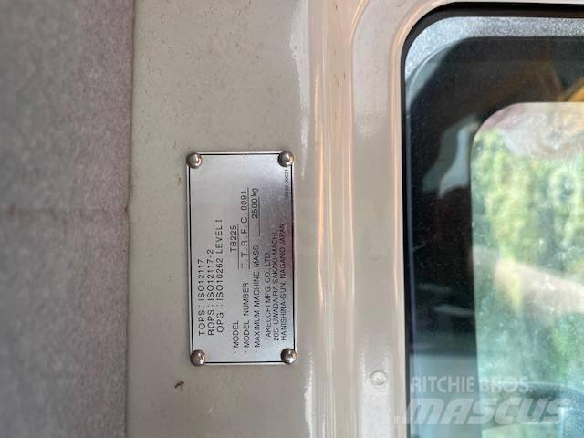 Takeuchi TB 225 Miniescavadeiras