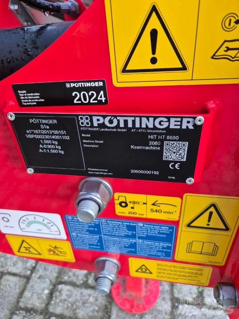 Pöttinger HIT 8680 Ancinho virador
