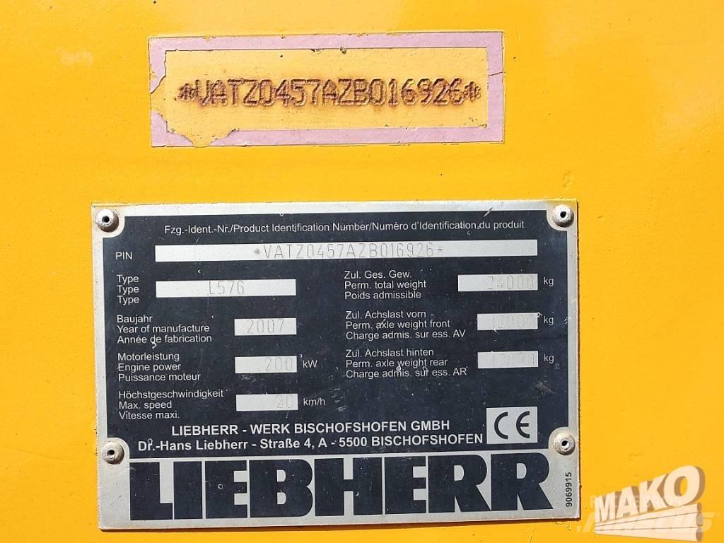 Liebherr L 576 Carregadeiras de rodas