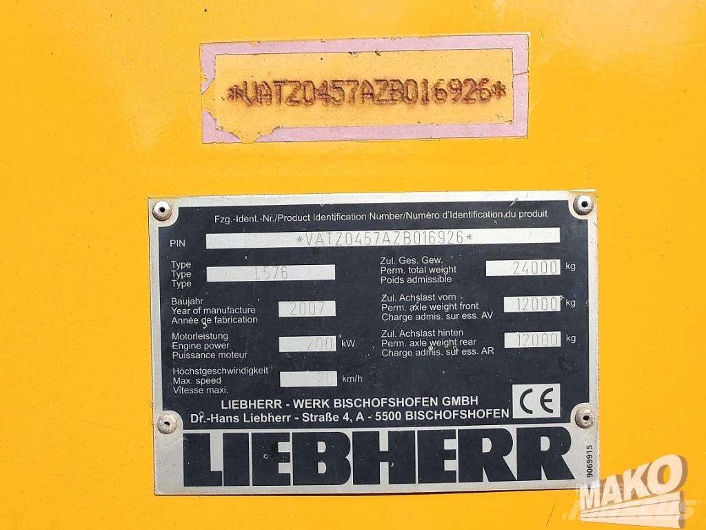 Liebherr L 576 Carregadeiras de rodas