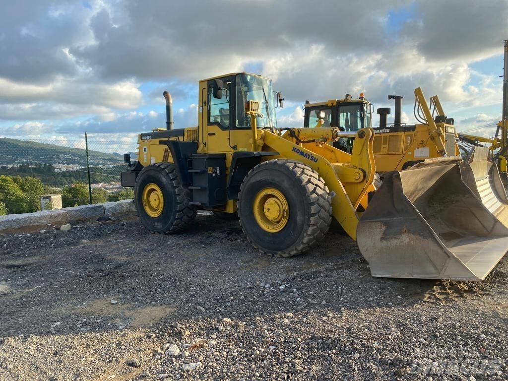 Komatsu WA 470 Carregadeiras de rodas