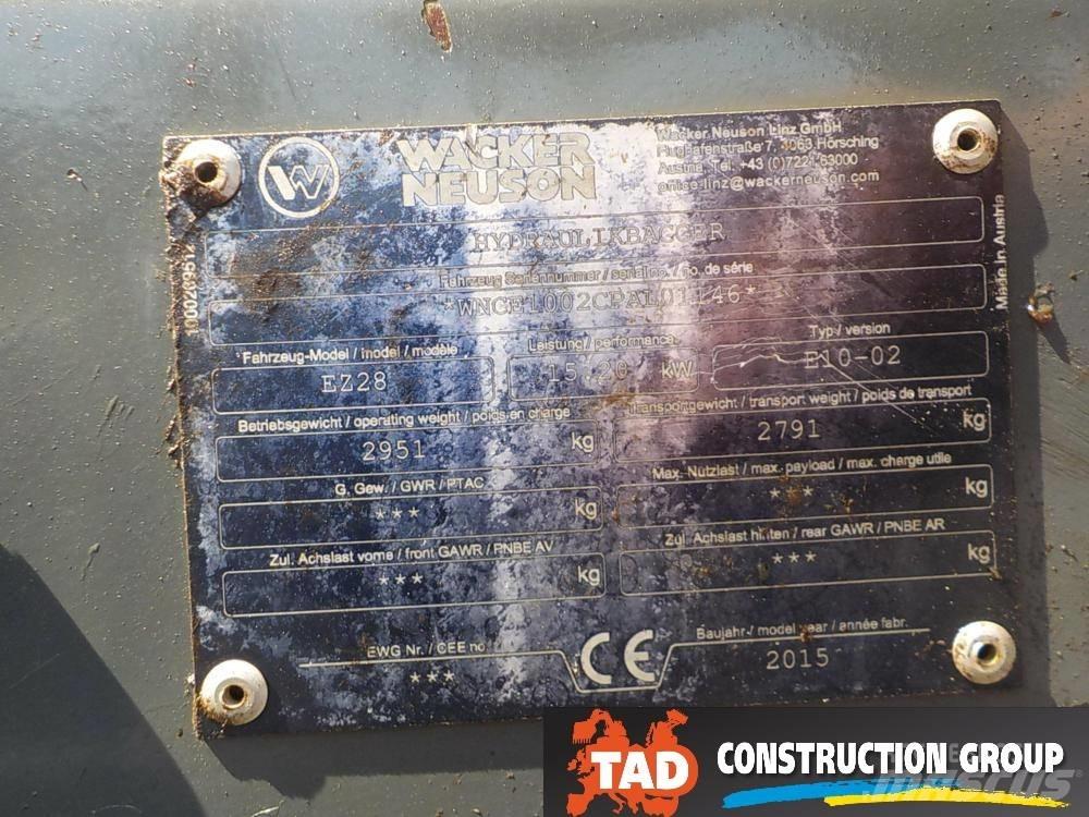 Wacker Neuson EZ28 Miniescavadeiras