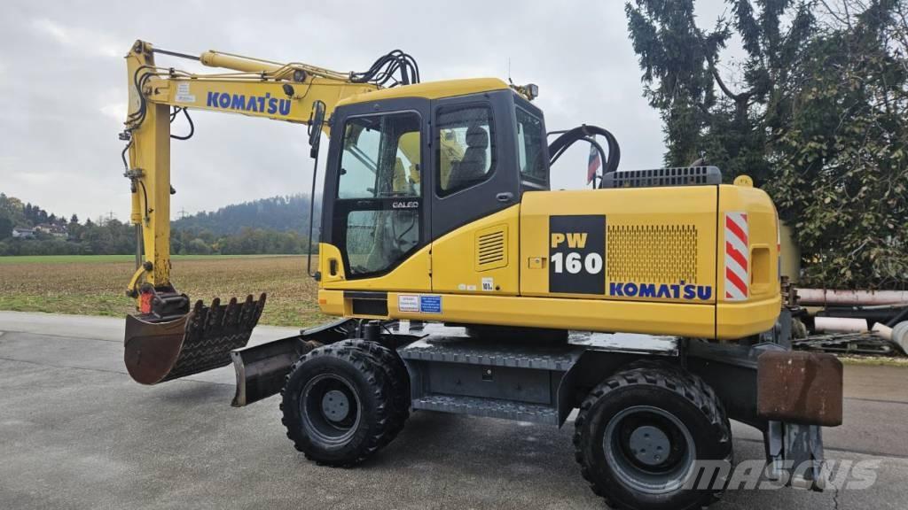 Komatsu PW 160-7K Escavadoras de rodas