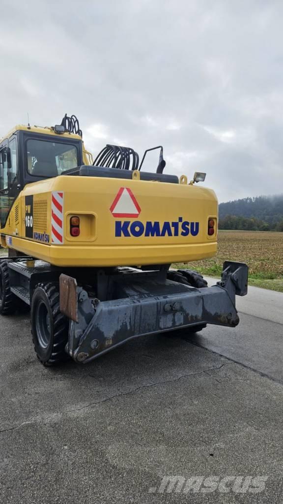 Komatsu PW 160-7K Escavadoras de rodas