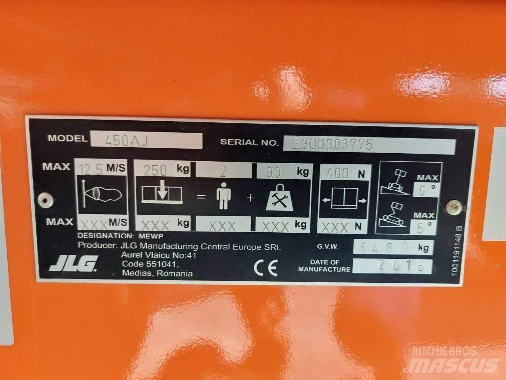 JLG 450 AJ Elevadores braços articulados