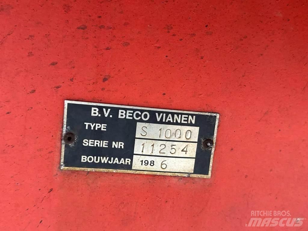 Beco S 1000 Máquinas utilitárias