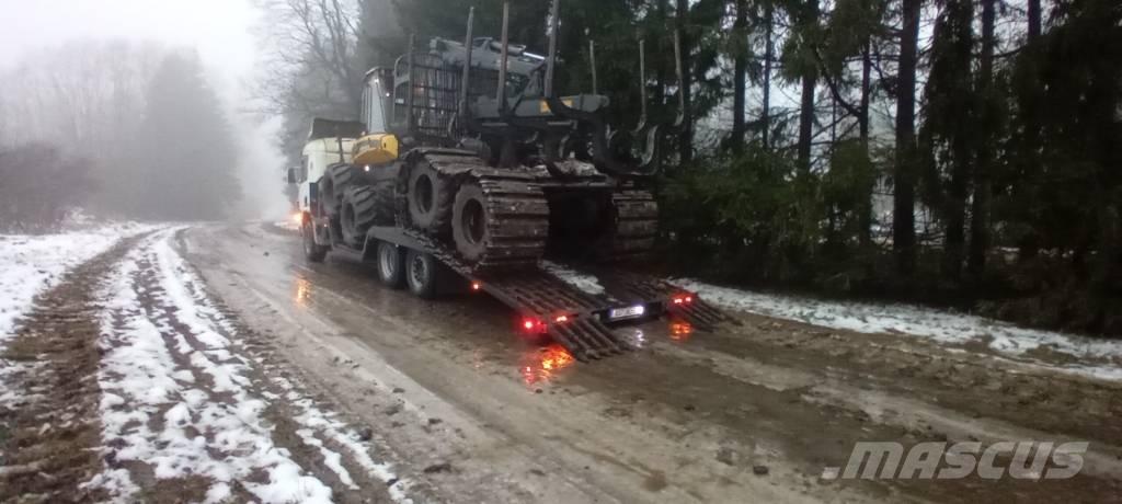 Scania P 114-380 Camiões de transporte de máquinas florestais