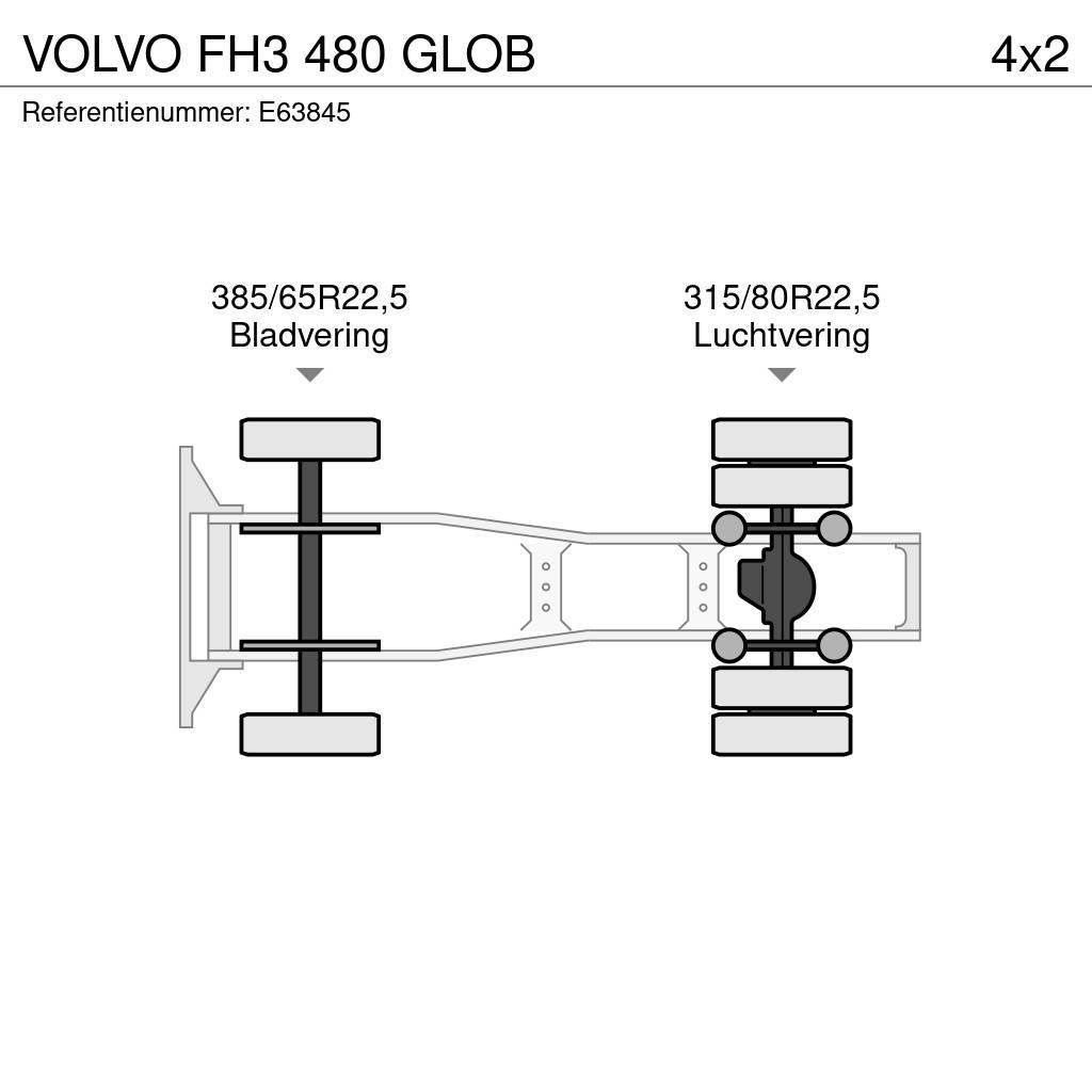 Volvo FH3 480 GLOB Cavalos Mecânicos