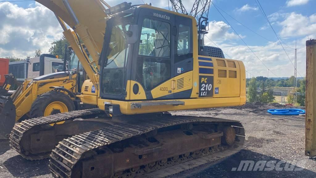 Komatsu PC210 LCi‑10 Escavadeiras de esteiras