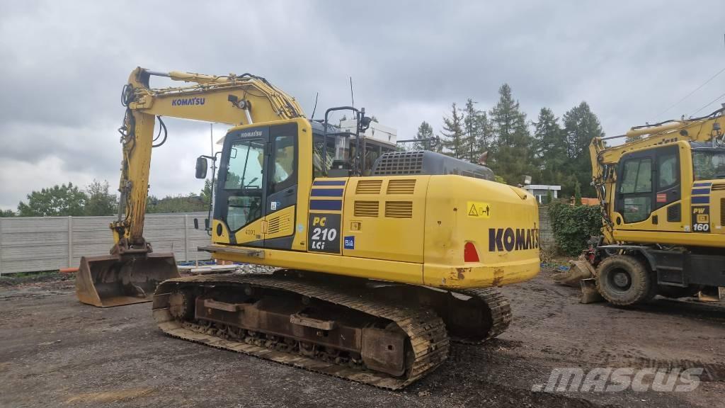 Komatsu PC210 LCi‑10 Escavadeiras de esteiras