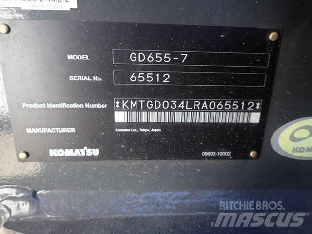 Komatsu GD655-7 Motoniveladoras