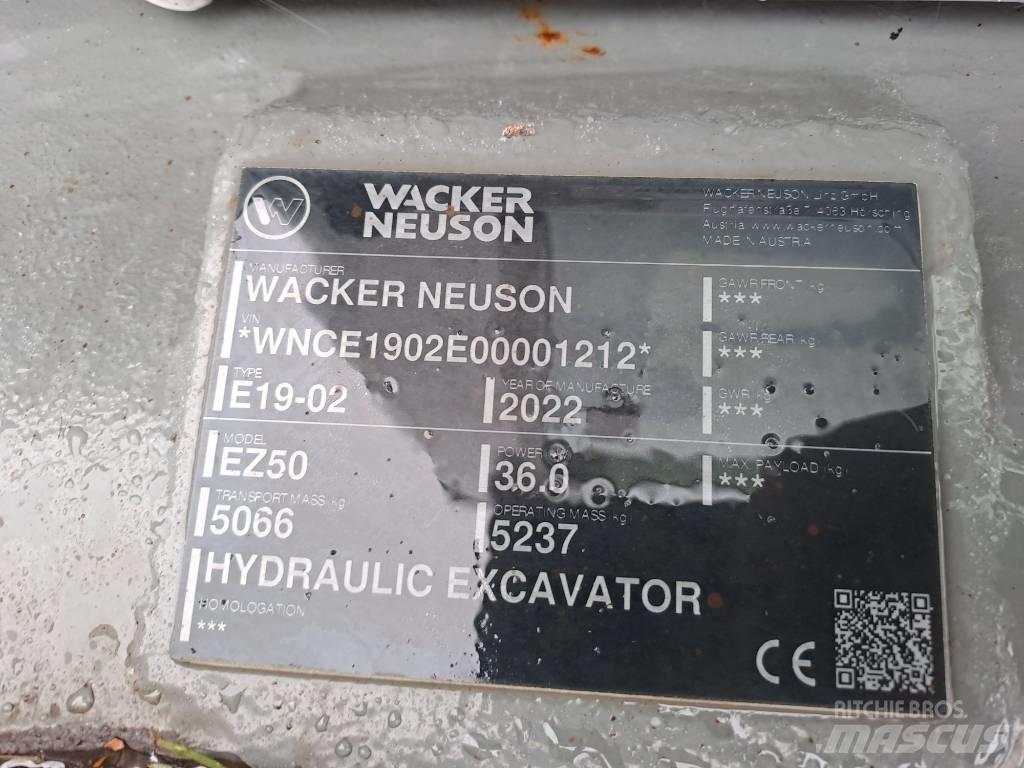 Wacker Neuson EZ50 Escavadeiras de esteiras