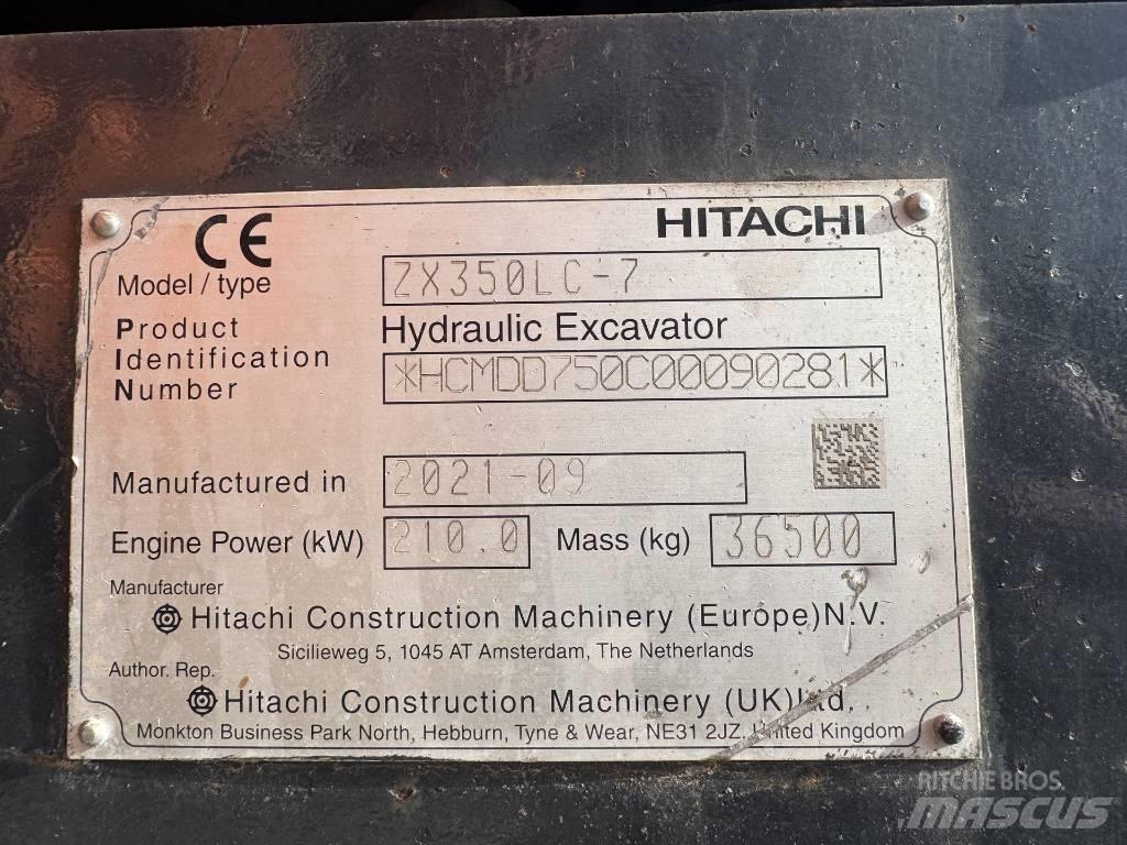 Hitachi ZX 350 LC-7 Escavadeiras de esteiras