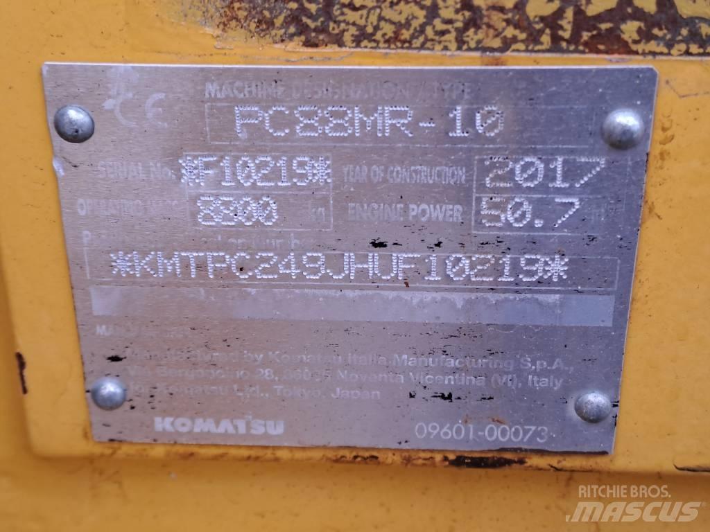 Komatsu PC 88 MR Abre-valas