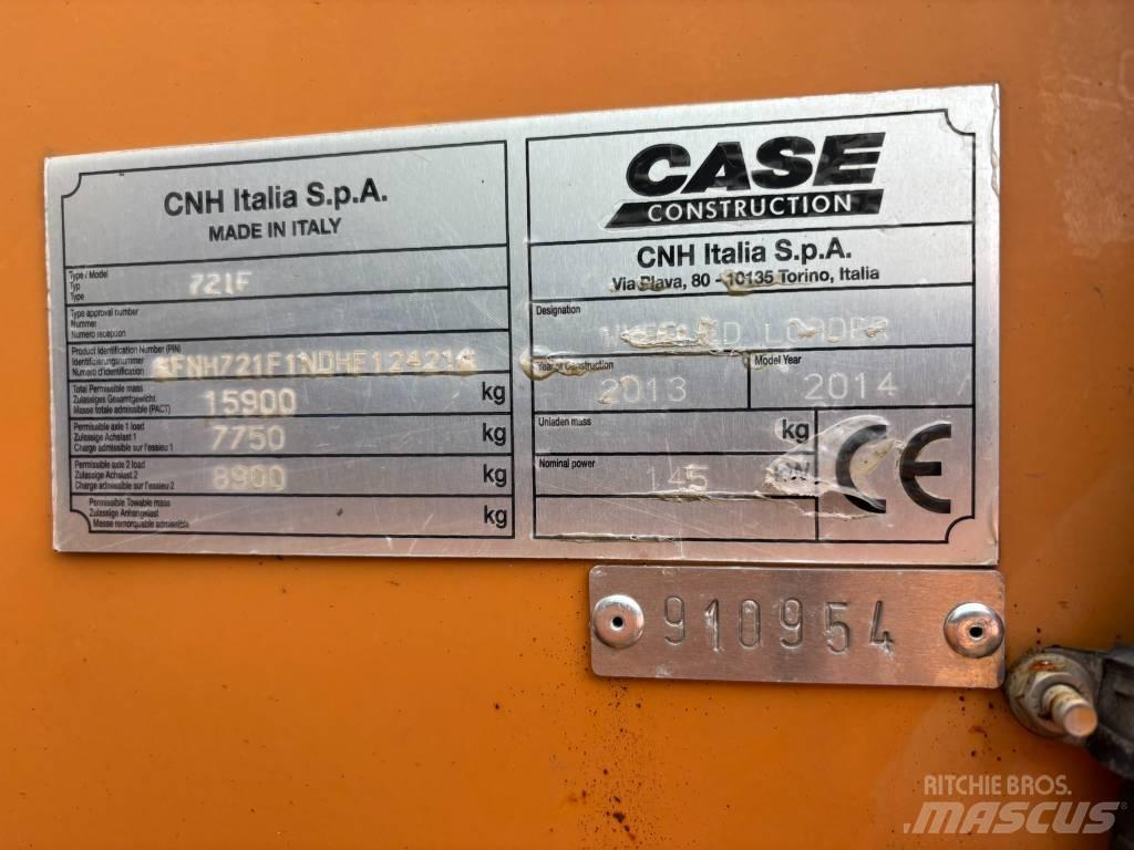 Case IH 721 F 721 F Carregadora multifunções