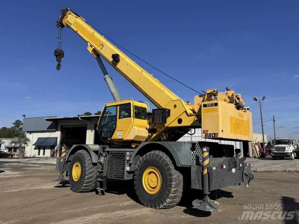 Grove RT 880 E Gruas Fora-de-estrada