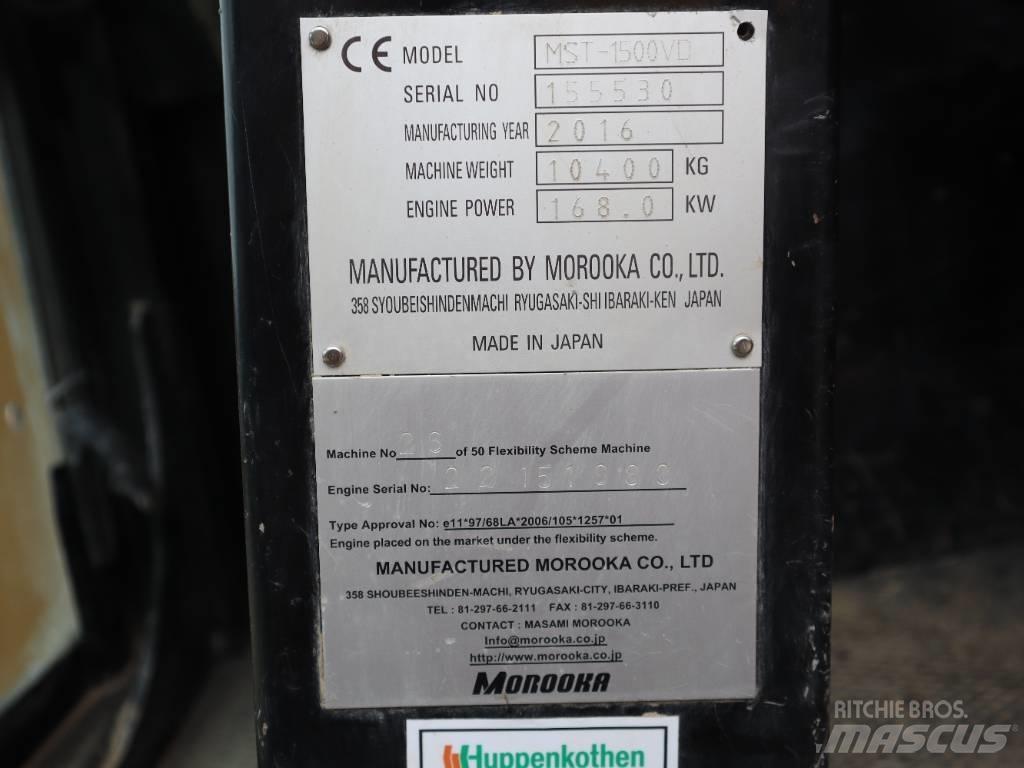 Morooka MST 1500 V D Dumpers de rastos