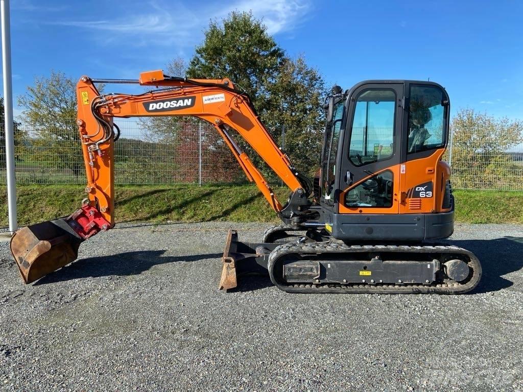 Doosan DX63-3 Escavadeiras de esteiras