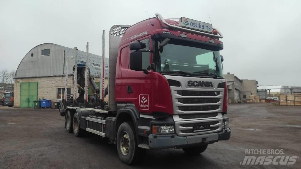 Scania R410 Caminhões de transporte de troncos