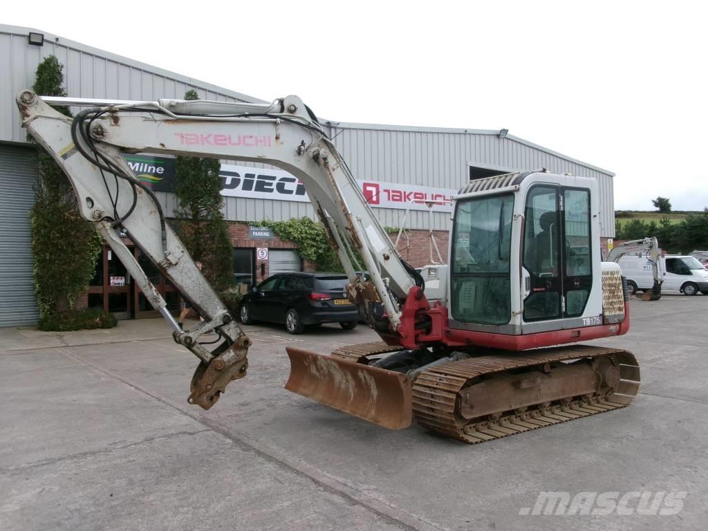 Takeuchi TB 175 Escavadoras Midi 7t - 12t