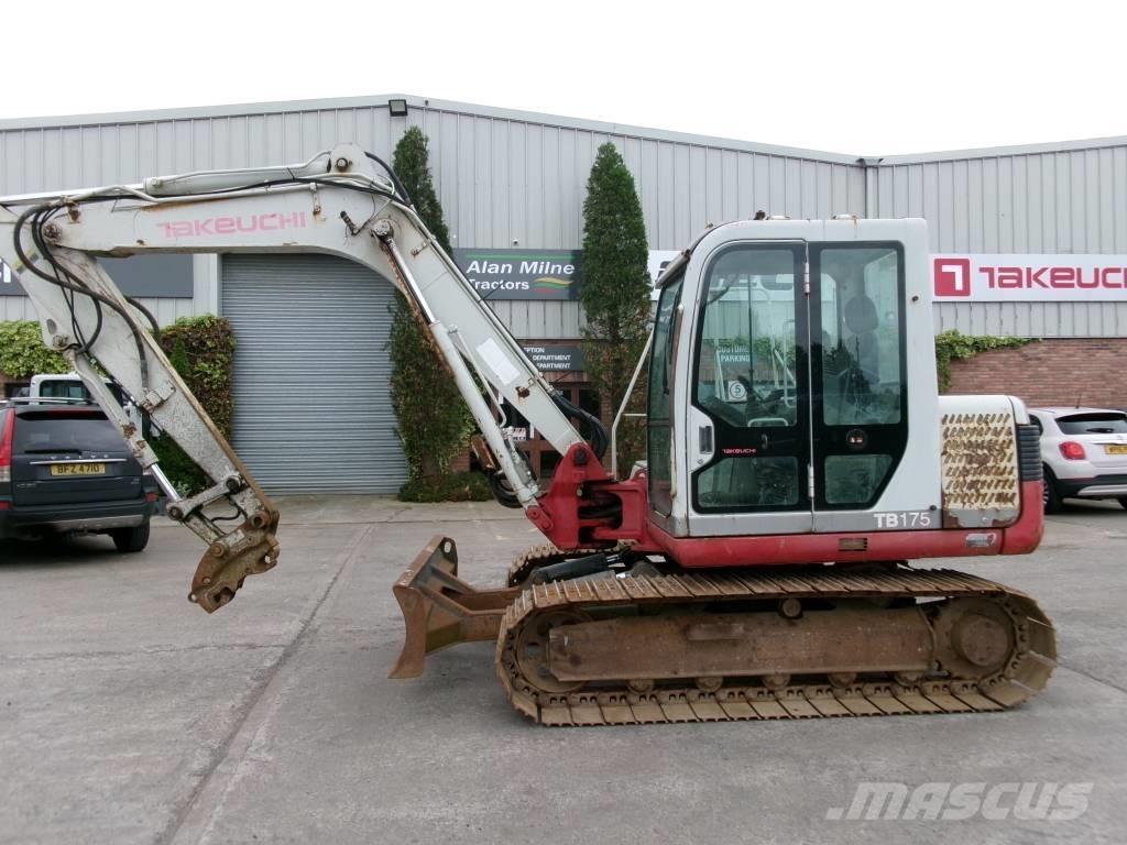 Takeuchi TB 175 Escavadoras Midi 7t - 12t