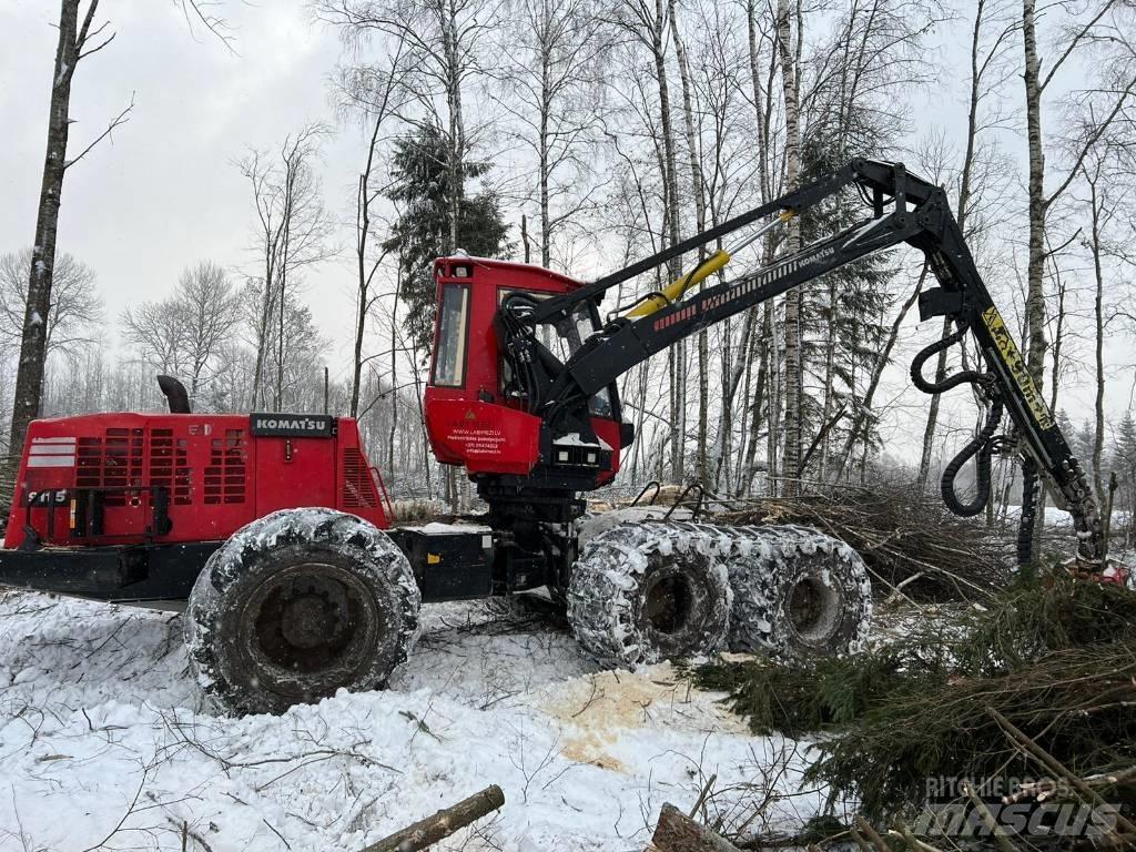 Komatsu 911.5 Processadores florestais