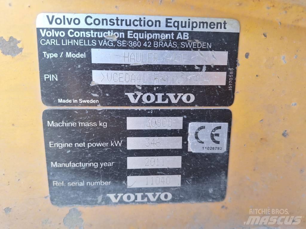 Volvo A40F DUMPPERI Caminhões articulados