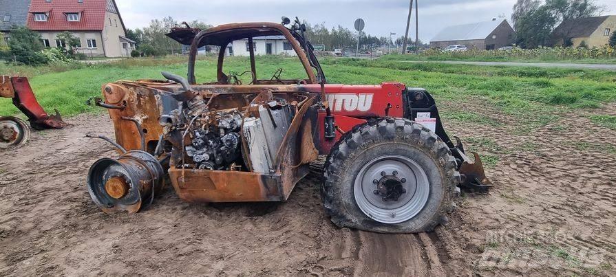 Manitou MLT 741 fork Retroescavadoras