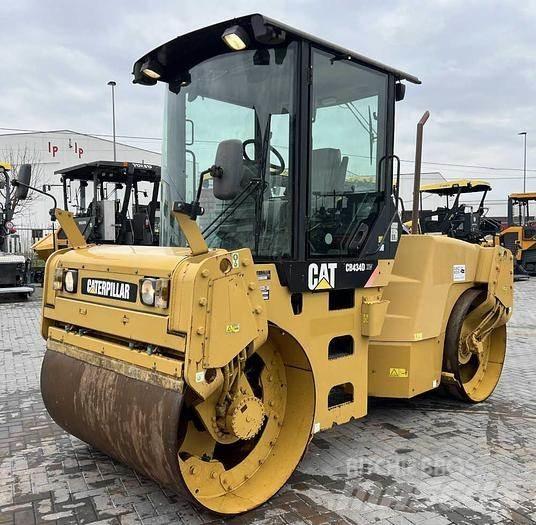 CAT CB 434D XW Cilindros Compactadores tandem