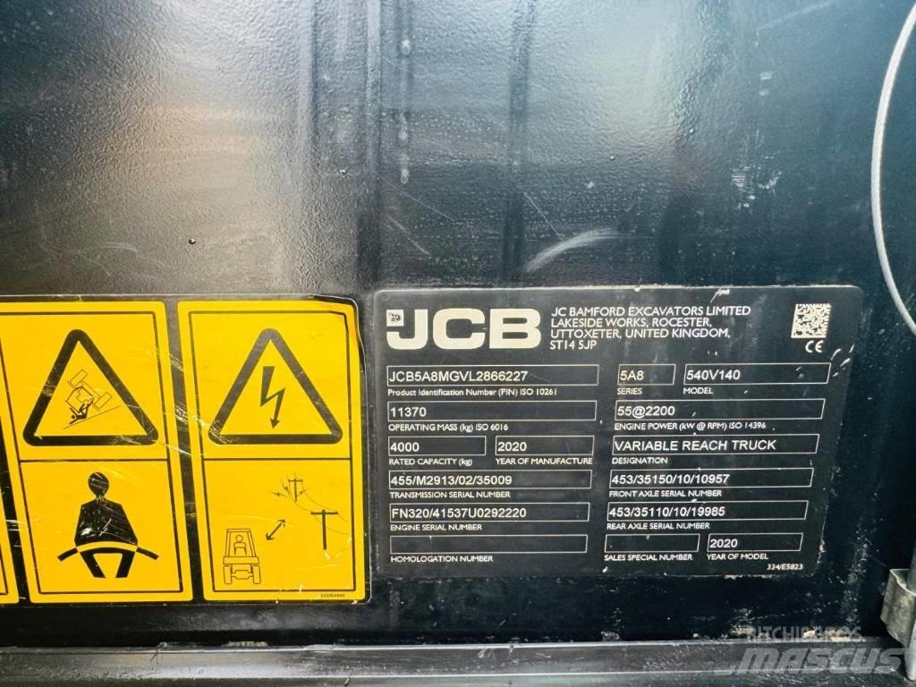 JCB 540-140 Manipulador telescópico