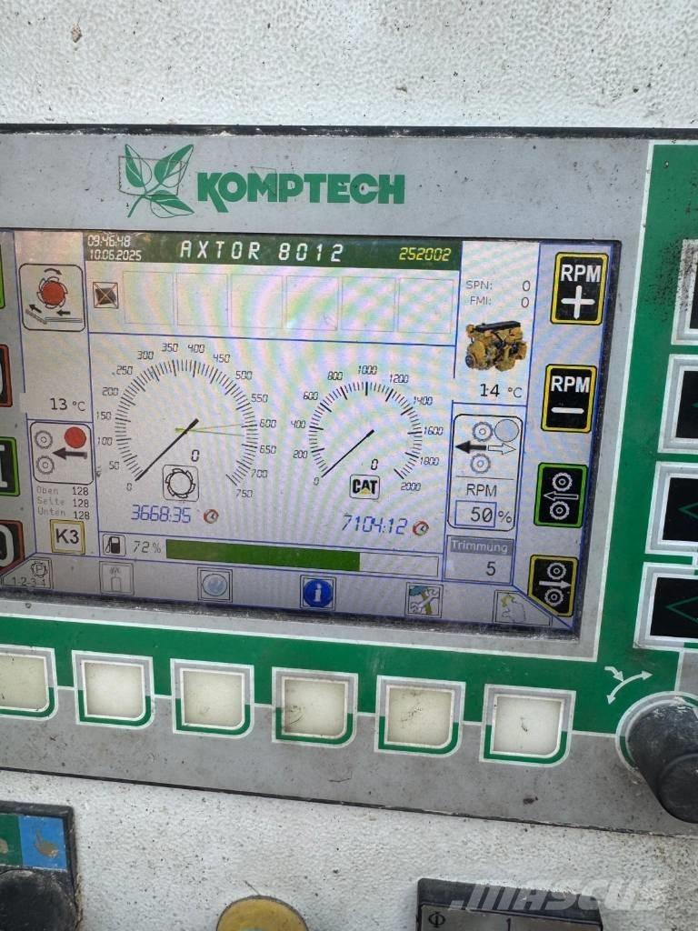 Komptech Axtor 8012 Rechegadores